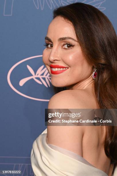 Noomi Rapace attends the opening ceremony gala dinner for the 75th annual Cannes film festival at Palais des Festivals on May 17, 2022 in Cannes,...