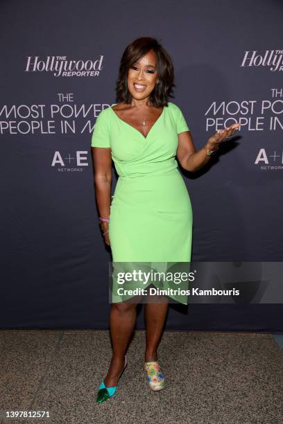 Gayle King attends The Hollywood Reporter Most Powerful People In Media Presented By A&E at The Pool on May 17, 2022 in New York City.