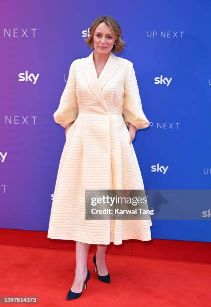 Keeley Hawesattends Sky's "Up Next" event at Theatre Royal on May 17, 2022 in London, England.