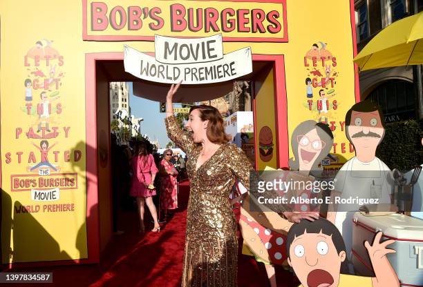 Kristen Schaal attends the world premiere of 20th Century Studios "The Bobs Burgers Movie" at El Capitan Theatre in Hollywood, California on May 17,...