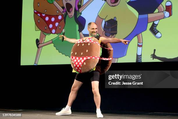 Loren Bouchard, Director/Producer/Screenwriter speaks onstage during the world premiere of 20th Century Studios "The Bobs Burgers Movie" at El...