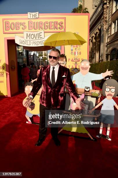 Larry Murphy attends the world premiere of 20th Century Studios "The Bobs Burgers Movie" at El Capitan Theatre in Hollywood, California on May 17,...
