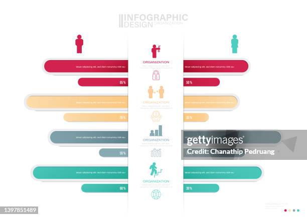 comparison price table with option line icons. business data visualization. infographic elements stock illustration infographic, part of, steps , icons, success, timeline - visual aid - table infographic stock illustrations