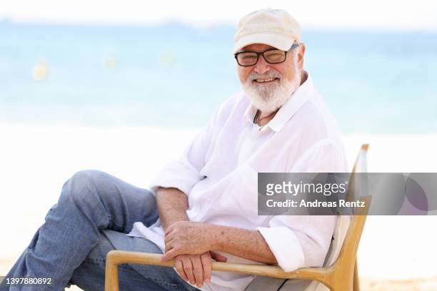 Director Rob Reiner attends the photocall of "This Is Spinal Tap" during the 75th annual Cannes film festival at Majestic Beach on May 18, 2022 in...