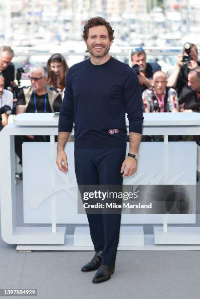 Edgar Ramirez attends the photocall of the jury of the "Un Certain Regard" section during the 75th annual Cannes film festival at Palais des...