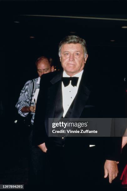 American actor Rod Steiger attends 41st Annual Writer's Guild of America Awards Gala, held at the Beverly Hilton Hotel in Beverly Hills, California,...