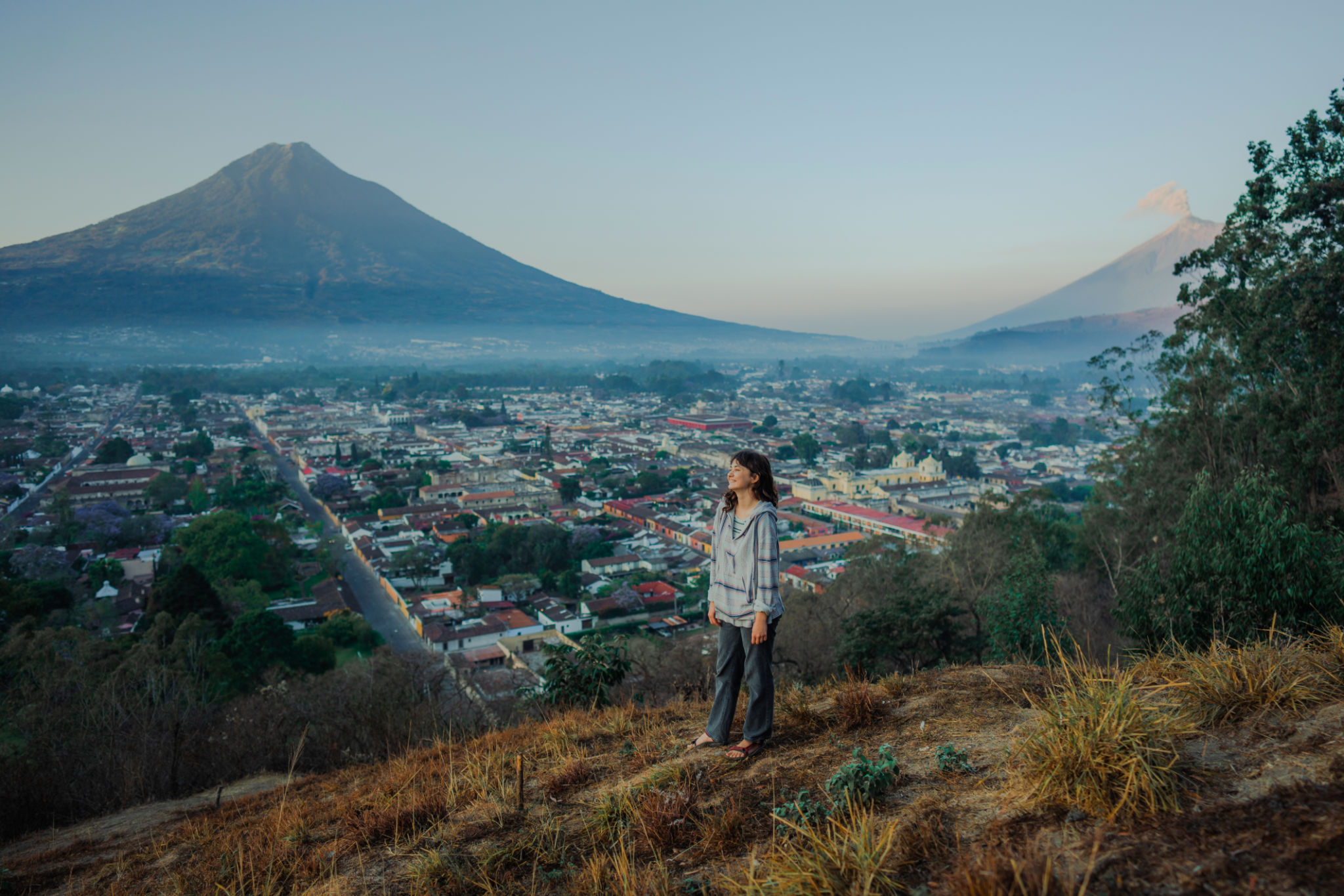 antigua hiking