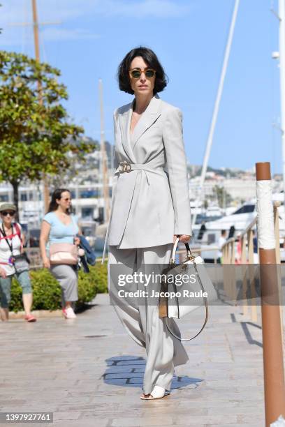 Elena Lietti is seen during the 75th annual Cannes film festival at on May 18, 2022 in Cannes, France.
