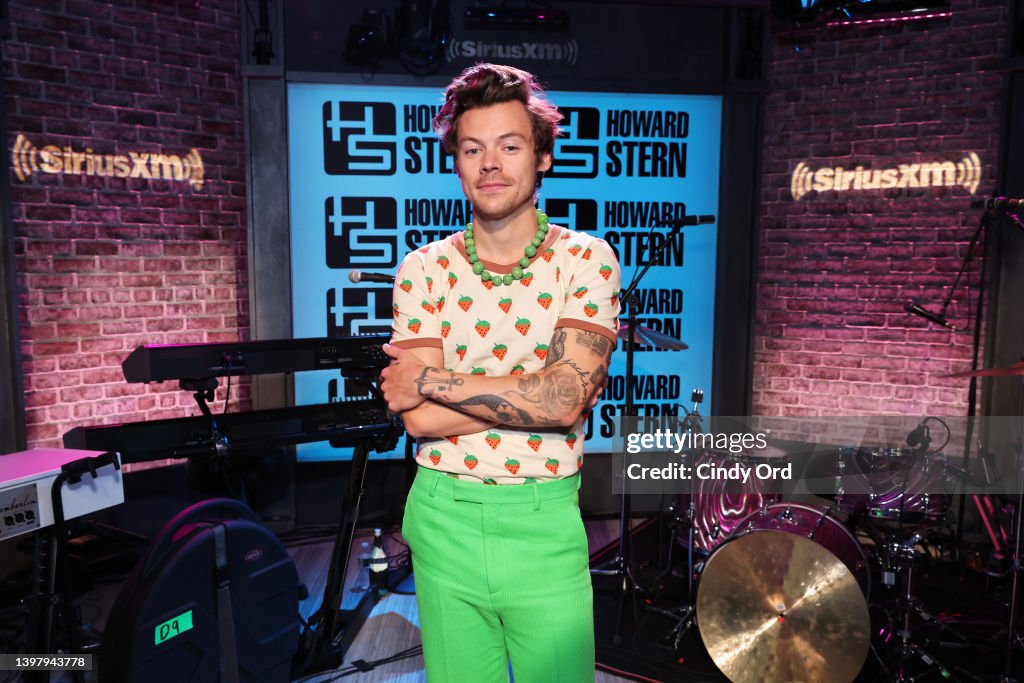 Harry Styles Visits SiriusXM's 'The Howard Stern Show'