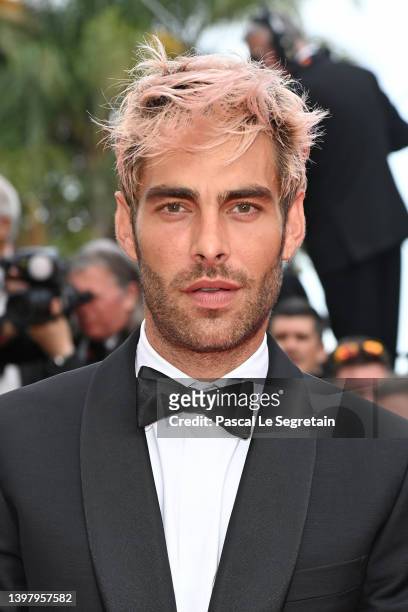 Jon Kortajarena attends the screening of "Top Gun: Maverick" during the 75th annual Cannes film festival at Palais des Festivals on May 18, 2022 in...