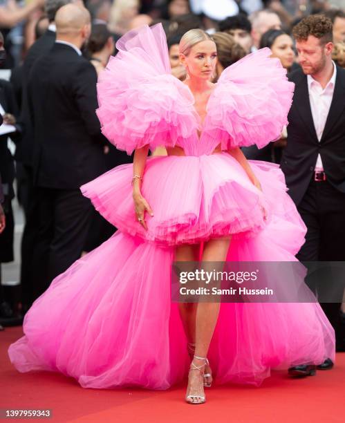 Attends the screening of "Top Gun: Maverick" during the 75th annual Cannes film festival at Palais des Festivals on May 18, 2022 in Cannes, France.