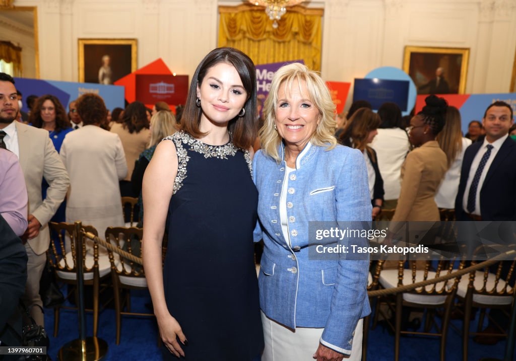 Selena Gomez and Dr. Jill Biden attend as MTV Entertainment hosts