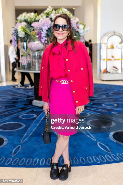 Noomi Rapace is seen at the Martinez Hotel during the 75th annual Cannes film festival on May 18, 2022 in Cannes, France.