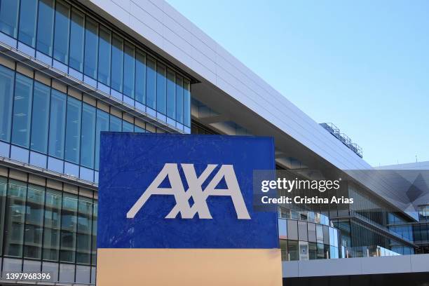 Insurance Disc Axa French Axa Insurance Company Photos and Premium High Res Pictures ...