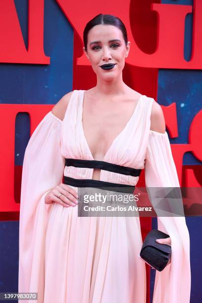 Teresa Bass attends the 'Stranger Things' season 4 premiere at the Callao Cinema on May 18, 2022 in Madrid, Spain.