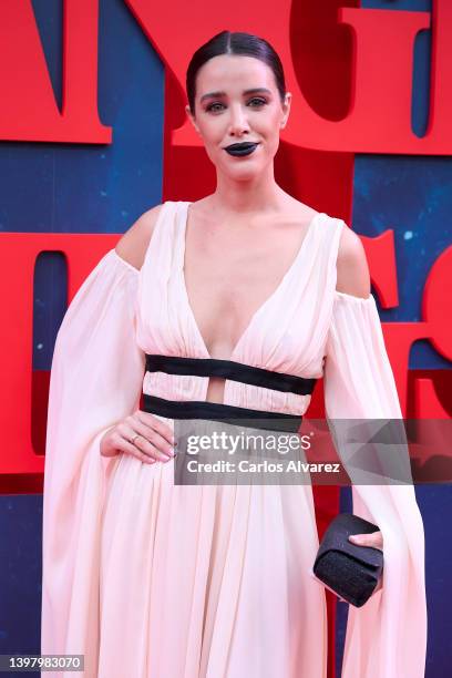 Teresa Bass attends the 'Stranger Things' season 4 premiere at the Callao Cinema on May 18, 2022 in Madrid, Spain.