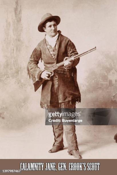Martha Jane Canary or Cannary , better known as Calamity Jane, was an American frontierswoman and professional scout for General Crook. She was a...