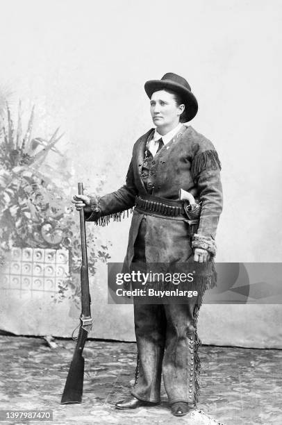 Martha Jane Canary or Cannary , better known as Calamity Jane, was an American frontierswoman and professional scout for General Crook. She was a...