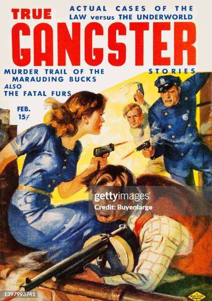 True Gangster Stories V1#1 . 1942