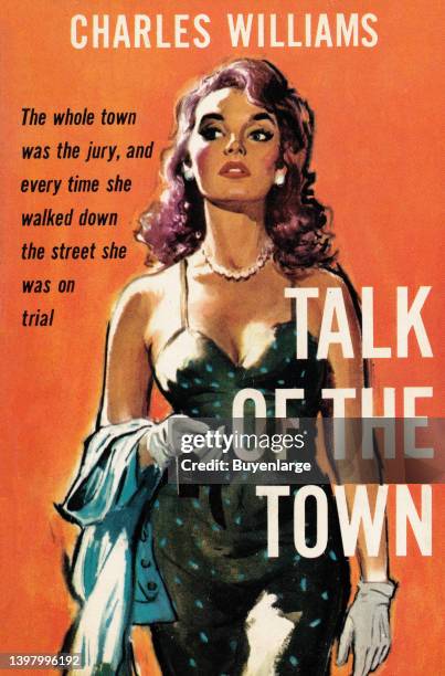 Book cover art to a "pulp" paperback that focused on lesbian or gay love as the subject matter. 1958