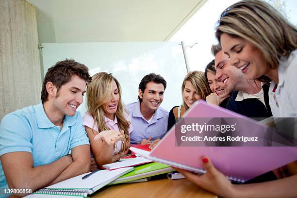 hispanic college students doing homework - cundinamarca stock pictures, royalty-free photos & images