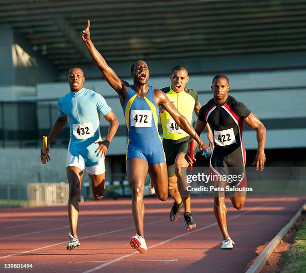 Sprinter Finishers Sprinter Crossing The Finish Line Photos and Premium High Res Pictures ...