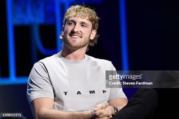 Logan Paul attends 2022 WSJ The Future of Everything Festival at Spring Studios on May 18, 2022 in New York City.