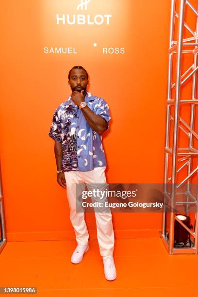 Tyrod Taylor attends the Hublot NYC Pop-Up on May 18, 2022 in New York City.