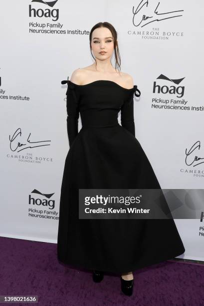 Dove Cameron attends the Cameron Boyce Foundation's Cam For A Cause Inaugural Gala at Soho Warehouse on May 18, 2022 in Los Angeles, California.
