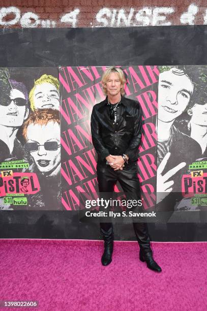 Duff McKagan attends Vanity Fair and FX Present "Pistol" at The Metrograph on May 18, 2022 in New York City.