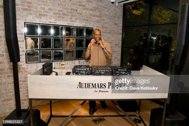 Heron Preston performs during the 50th Anniversary of Royal Oak hosted by Audemars Piguet on May 18, 2022 in New York City.
