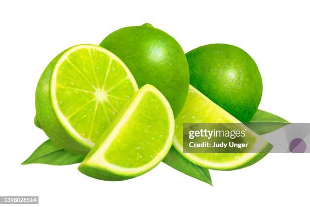lime display - lime juice stock illustrations