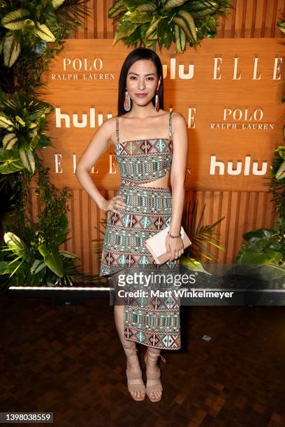 Jessica Matten attends "Elle Hollywood Rising" presented by Polo Ralph Lauren and Hulu on May 18, 2022 in Los Angeles, California.