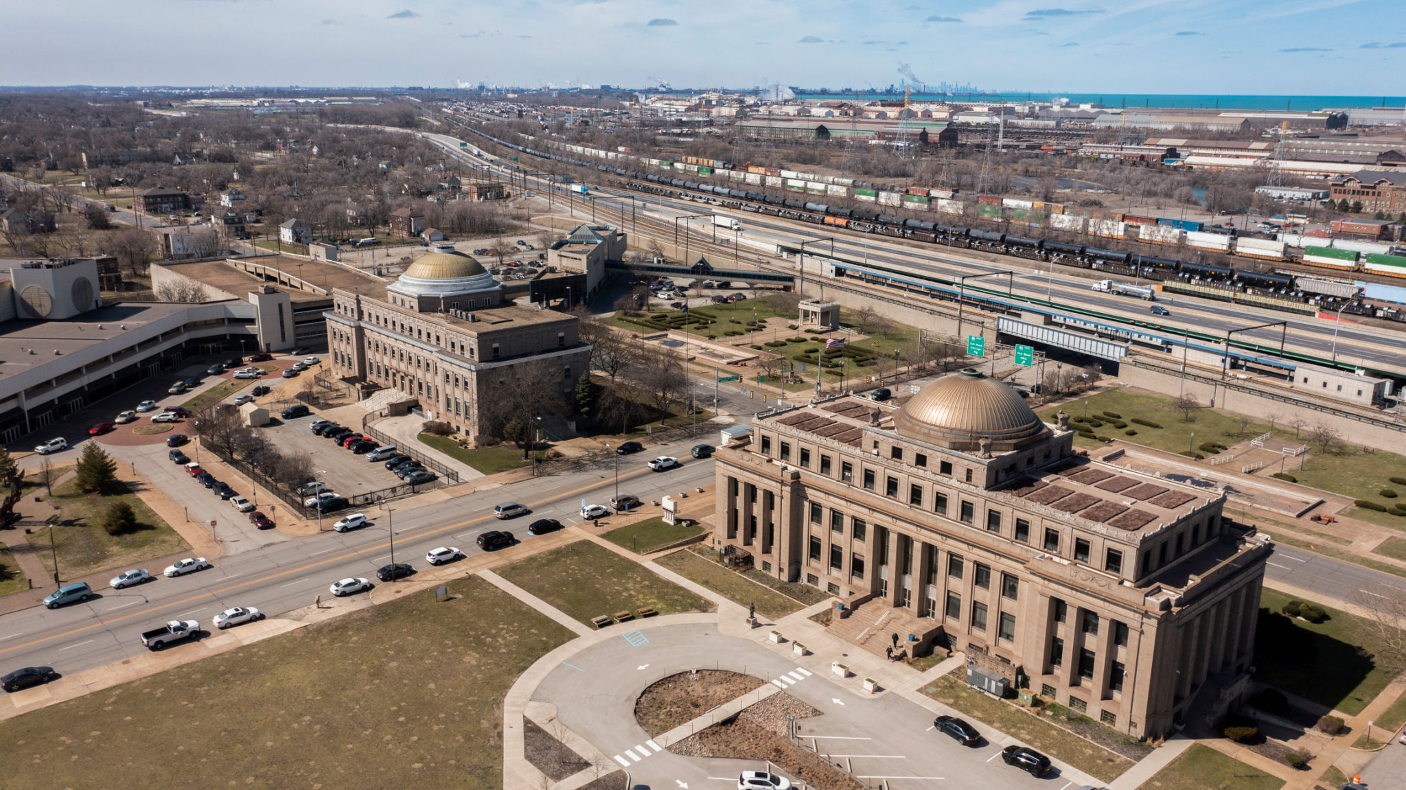 gary indiana skyline