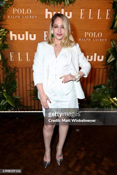 Jemima Kirke, wearing Ralph Lauren, attends "Elle Hollywood Rising" presented by Polo Ralph Lauren and Hulu on May 18, 2022 in Los Angeles,...