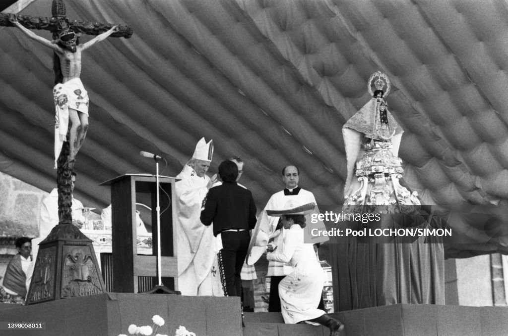 Visite du Pape Jean-Paul II à Guadalajara