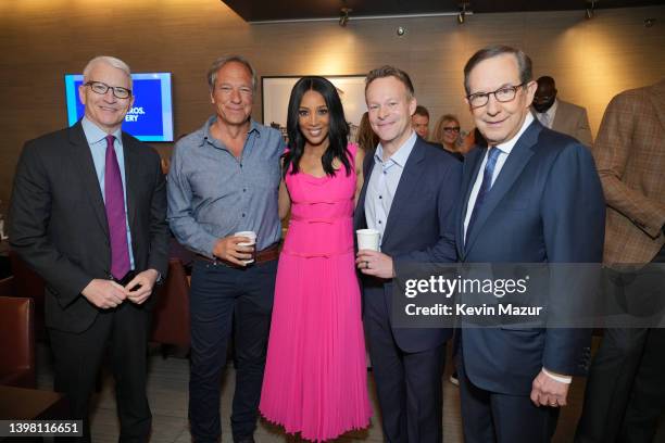 Anderson Cooper of CNN’s Anderson Cooper 360°, Mike Rowe, Dirty Jobs on Discovery Channel, Shaun Robinson, 90 Day Fiance on TLC, Chris Licht,...