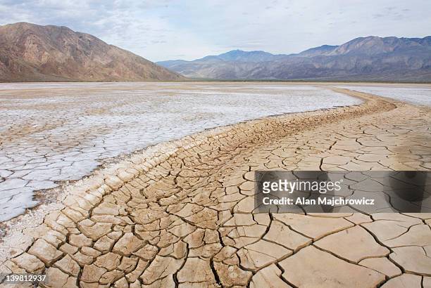 clark dry lake, anza borrego desert state park california, usa - paisaje árido fotografías e imágenes de stock