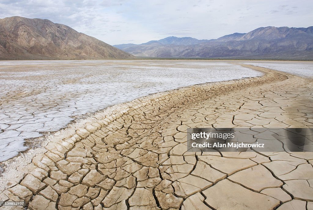 Clark Dry Lake, Anza Borrego Desert State Park California, USA