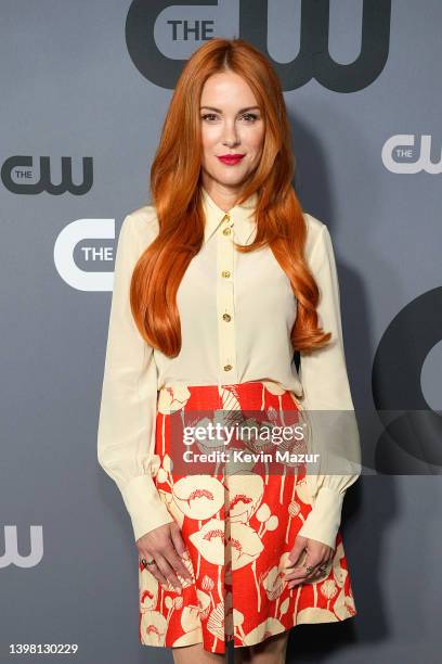 Danneel Ackles attends The CW Network's 2022 Upfront Arrivals at New York City Center on May 19, 2022 in New York City.