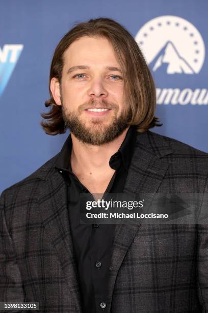 Max Thieriot attends the 2022 Paramount Upfront at 666 Madison Avenue on May 18, 2022 in New York City.