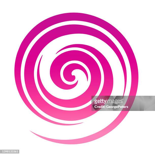 illustrations, cliparts, dessins animés et icônes de motif concentrique en spirale - spirale