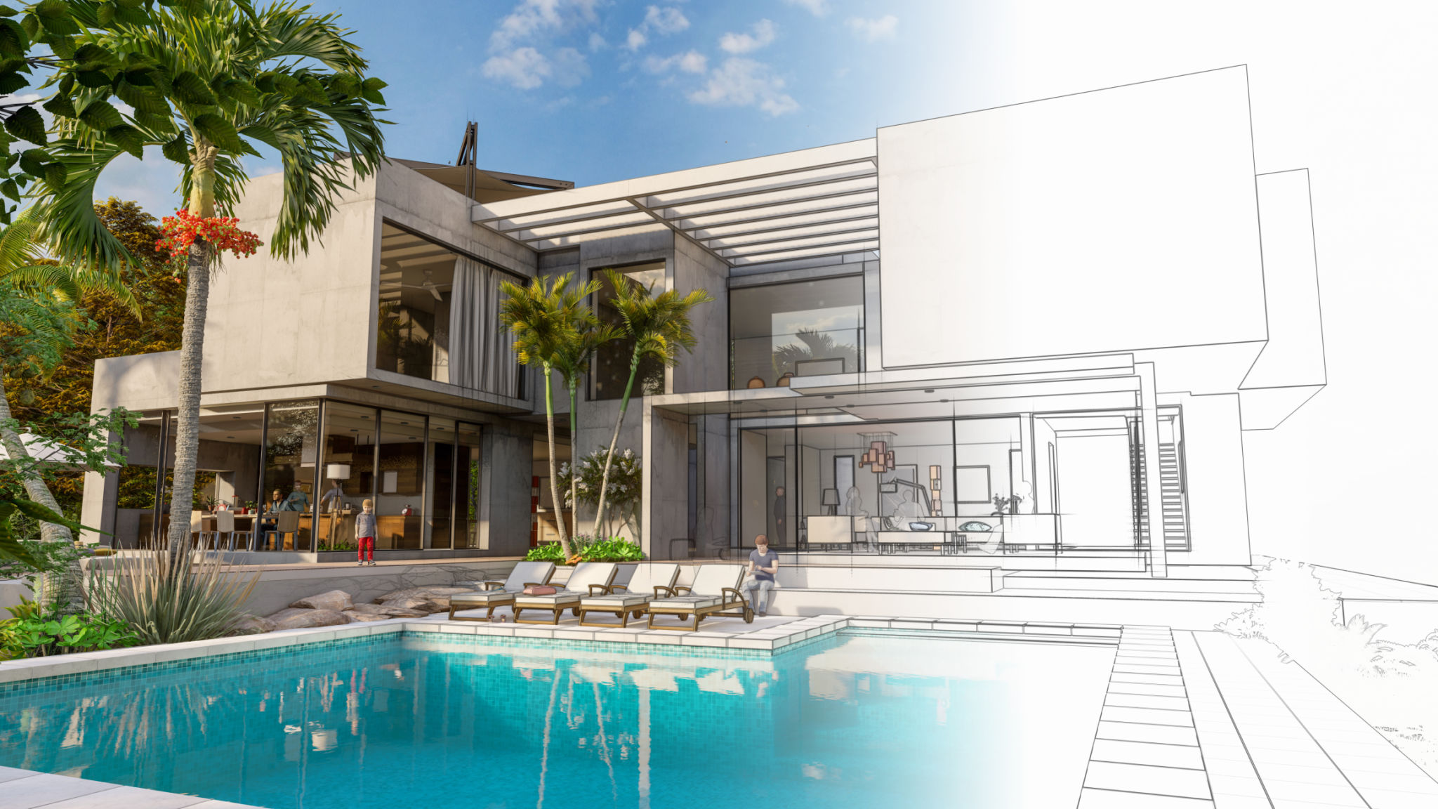 modern pool design
