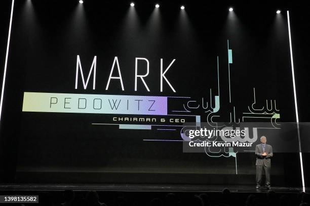 Mark Pedowitz, Chairman and CEO of The CW Network speaks onstage during The CW Network's 2022 Upfront Presentation at New York City Center on May 19,...