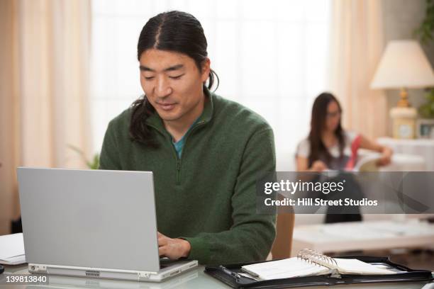 Korean Man Using Computer Korean Man Laptop Photos and Premium High Res Pictures - Getty Images