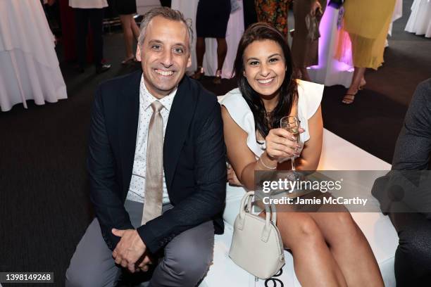 Joe Gatto and Bessy Gatto attend the Animal Haven Gala 2022 at Tribeca 360 on May 18, 2022 in New York City.