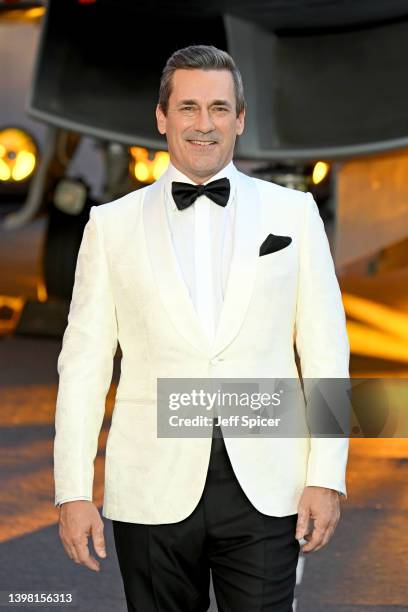 Jon Hamm attends the UK Premiere and Royal Film Performance of "Top Gun: Maverick" at Leicester Square on May 19, 2022 in London, England.