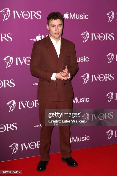 Sam Fender attends The Ivor Novello Awards 2022 at The Grosvenor House Hotel on May 19, 2022 in London, England.