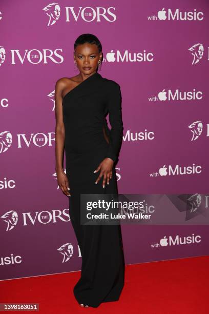 Naomi Kimpenu attends The Ivor Novello Awards 2022 at The Grosvenor House Hotel on May 19, 2022 in London, England.