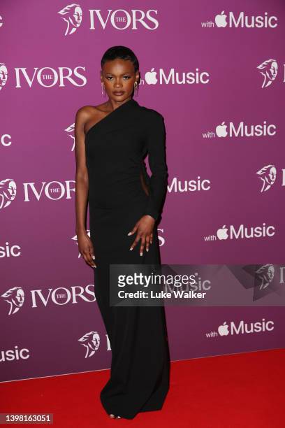 Naomi Kimpenu attends The Ivor Novello Awards 2022 at The Grosvenor House Hotel on May 19, 2022 in London, England.